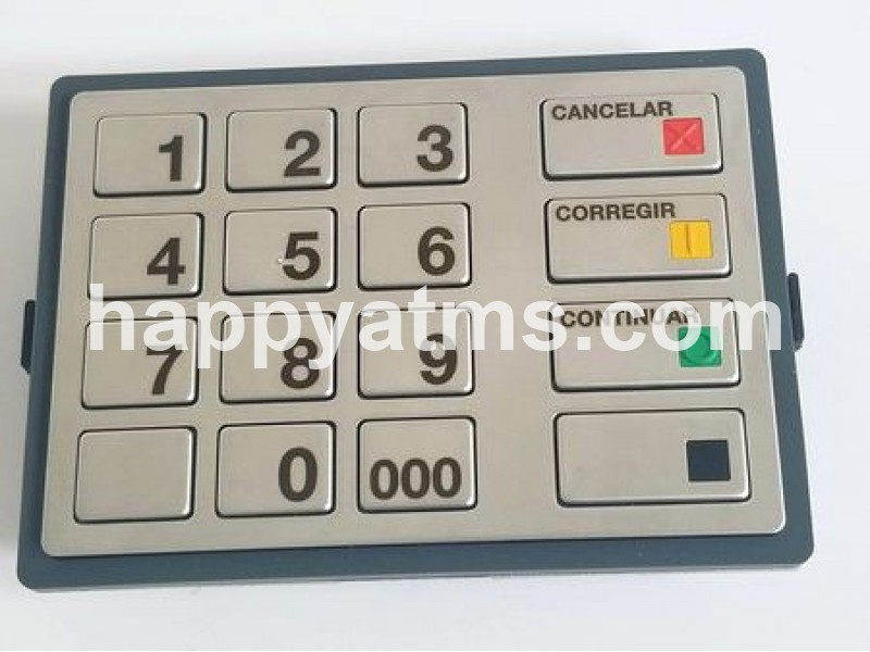 Diebold EPP7(PCI-PLUS), LGE, STSTL, HTR, SPANISH PN: 49-249441-755B, 49249441755B Keyboards image