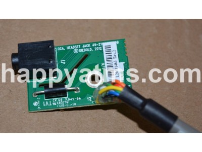 Diebold HEADPHONE JACK PN: 49-211398-000B, 49211398000B Cabinetry / Fascia image