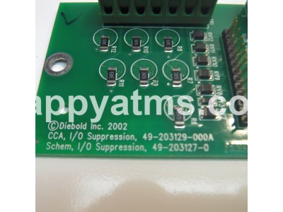 Diebold CCA, IO SUPPRESSION PN: 49-203129-000A, 49203129000A Power Supplies image
