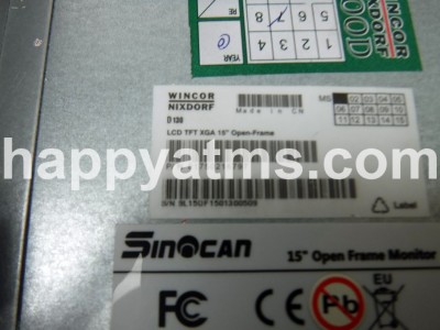 Wincor Nixdorf LCD TFT XGA 15" OPEN FRAME PN: 01750216797, 1750216797 Displays image
