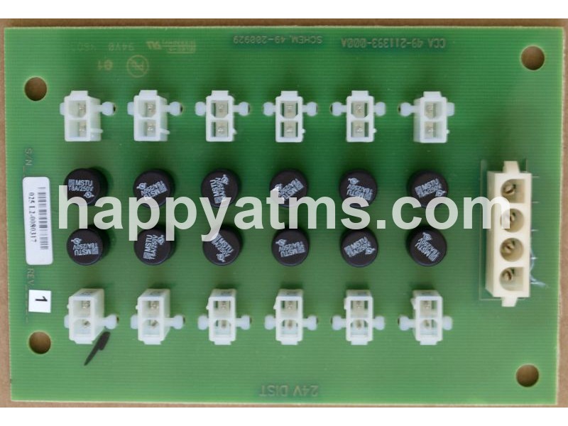 AS NEW Diebold CCA,24V DIST PN: 49-211393-000A, 49211393000A Other Parts image