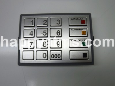 Diebold EPP7 (BSC),LGE,STSTL,HTR,SPA(MX),NUM,000 KEYBOARD PN: 00-155797-755A, 155797755A, 00155797755A