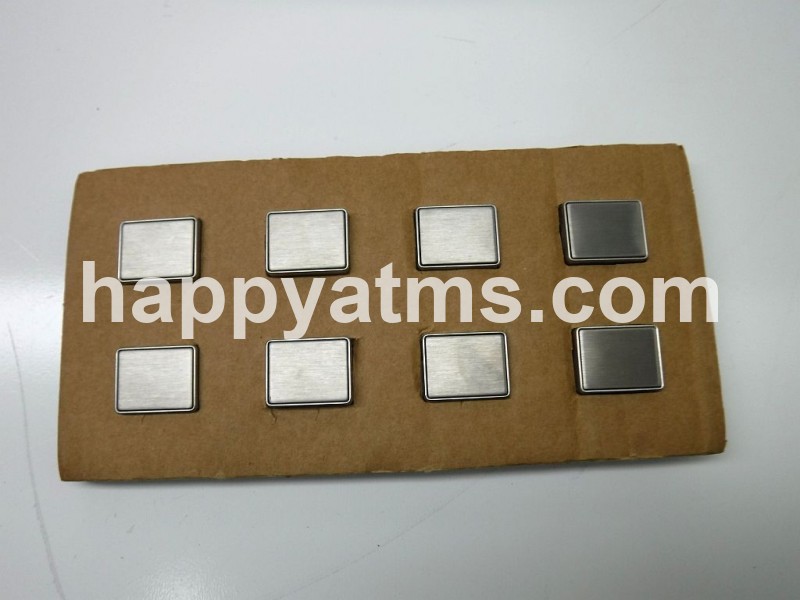 AS NEW Diebold KEYTOP SET,8 KEY, OPN,ST STL,BLANK PN: 00-104061-000A, 104061000A, 00104061000A Other Parts image