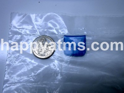 AS NEW Diebold PROT CAP,VINYL,DIP MLD,BLUE PN: 29-010004-000A, 29010004000A Other Parts image