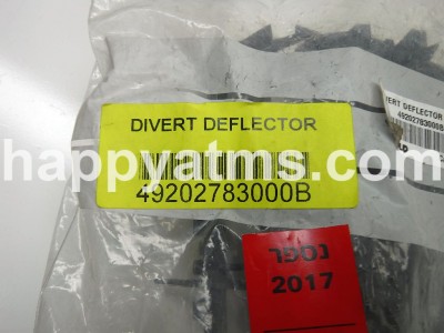 AS NEW Diebold DEFLECTOR, DIVERT PN: 49-202783-000B, 49202783000B Other Parts image