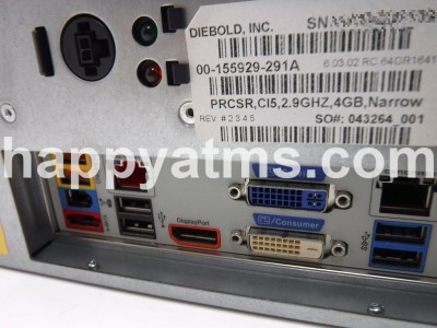 Diebold CANYON PRCRS CI5 2.9 4GB NRW PN: 00-155929-291A, 155929291A, 00155929291A PC Core image