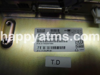 Wincor Nixdorf LCD Box 15inch CineoC HB Litem PN: 01750247464, 1750247464 Displays image