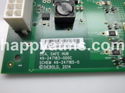 Diebold CCA,SAFE HUB (SH) PN: 49-247183-000C, 49247183000C Other Parts image