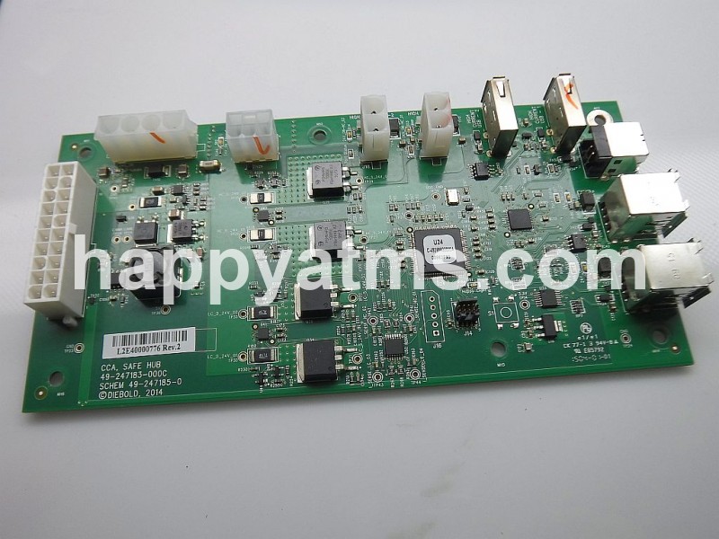 Diebold CCA,SAFE HUB (SH) PN: 49-247183-000C, 49247183000C Other Parts image