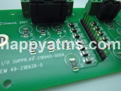 Diebold CCA, I/O SUPPR PN: 49-218940-000A, 49218940000A Other Parts image