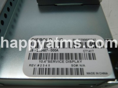 Diebold MON,LCD,LED BKLT,10.4 IN OPEN FRAME PN: 49-240457-000A, 49240457000A Displays image