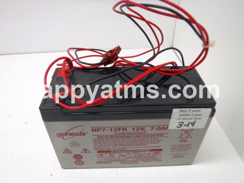 Diebold NP7-12FR 12V, 7.0Ah BATTERY PN: 39-002010-000A, 39002010000A Power Supplies image