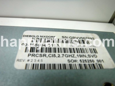 Diebold PRCSR, CI5, 2.7GHZ, 19IN, SVD PN: 00-155904-311A, 155904311A, 00155904311A PC Core image