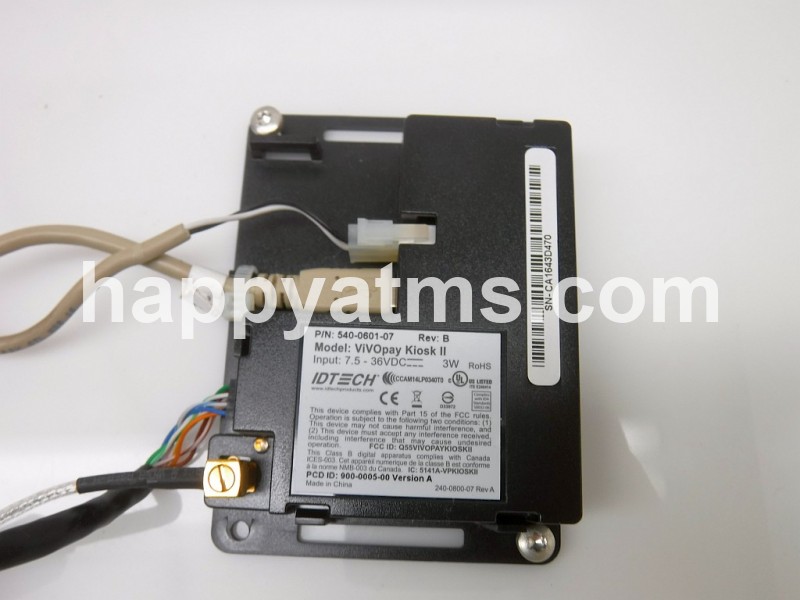 ID TECH VIVOpay KIOSK II MAIN CONTROL UNIT PN: 540-0601-07, 540060107 Card Readers image