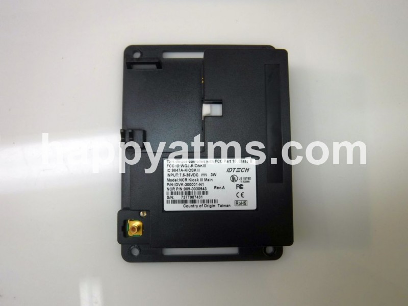 NCR ID Tech VIVOPay Kiosk III USB CCR MAIN CONTROL UNIT IDVK-300001-N1 PN: 009-0030943, 90030943, 0090030943 Card Readers image