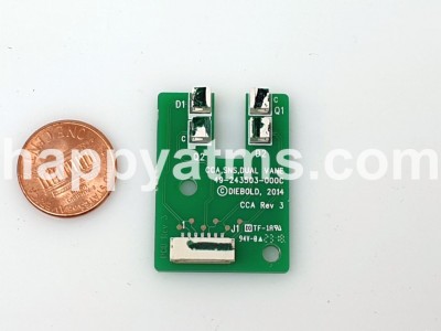DIEBOLD CCA,SNS,DUAL VANE PN: 49-243503-000C, 49243503000C