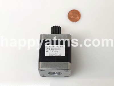 DIEBOLD MOT,STPR,PM,01.80 DEG,17X42MM,W/GEAR PN: 49-252439-000A, 49252439000A