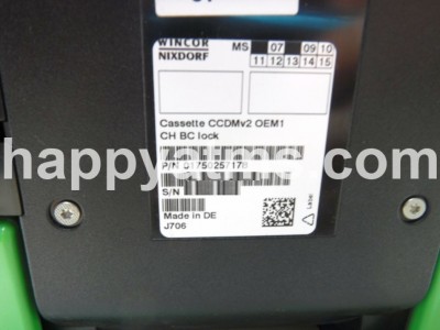 Wincor Nixdorf Cassette CCDMv2 OEM1 CH BC lock PN: 1750257178, 1750257178 Cassettes image