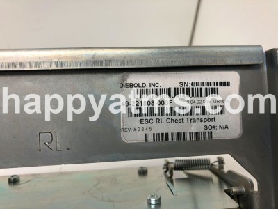 Diebold ESC RL CHEST TRANSPORT PN: 49-221808-000F, 49221808000F Dispensers image
