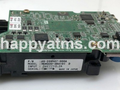 Diebold Opteva DIP Card Reader Track 1 PN: 49-209507-000A, 49209507000A Card Readers image