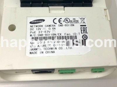 AS NEW Samsung NETWORK CAMERA PN: SNB-6011BN, 6011BN Security image