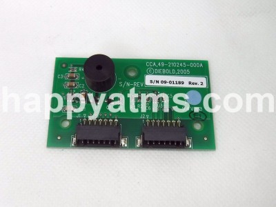 Diebold PCB BEEPER ESD BOARD PN: 49-210245-000A, 49210245000A Other Parts image