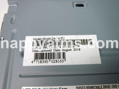 LITE-ON Internal DVD Writer Drive PN: IHAS124-14FU, 12414FU PC Core image