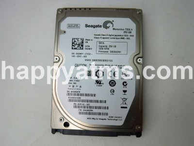 Seagate 250GB 7200 RPM 16MB Cache SATA 3.0Gb/s 2.5" Notebook Hard Drive Bare Drive PN: ST9250410AS, 9250410AS