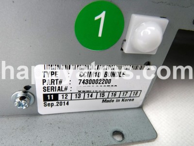 Hyosung CCIM10 FEED BUNDLE PN: 7430002200, 7430002200 Other Parts image