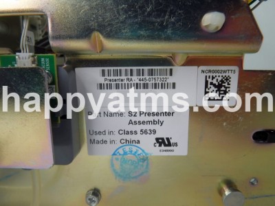 NCR S2 PRESENTER R/A PN: 445-0757322, 4450757322 Dispensers image