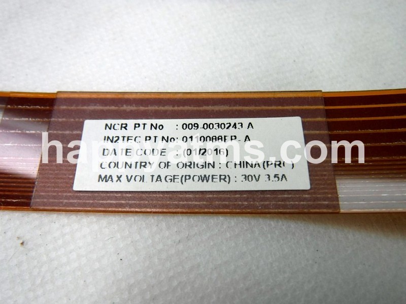 NCR FLEX CIRCUIT - S2 CARRIAGE UMBILICAL 515 LONG PN: 009-0030243, 90030243, 0090030243 Cables image