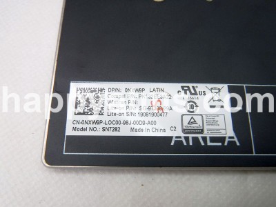 Other Dell E5400 E7400 Latin Spanish LA SP Laptop Keyboard SG-97300-29A, PK132EE3A22 PN: 0NXW9P, 9P Keyboards image