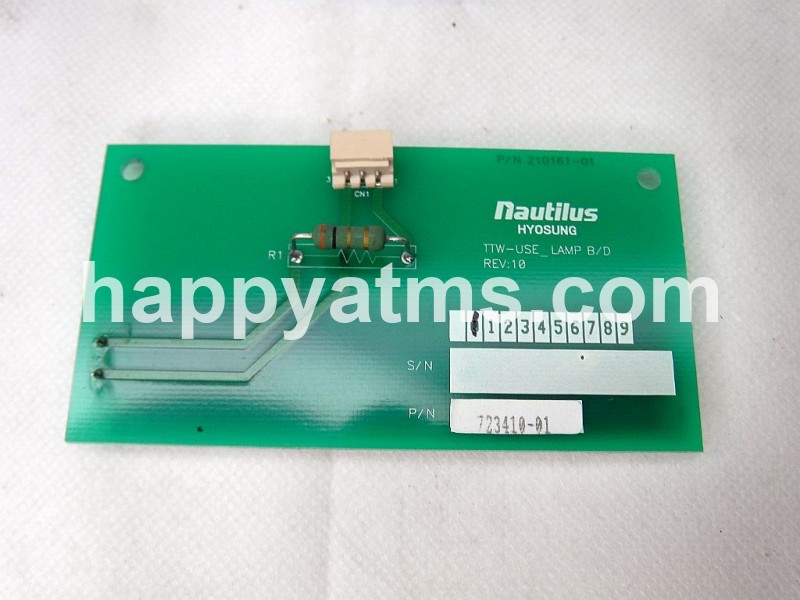 Hyosung TTW_USE_LAMP B/D PN: 723410-01, 72341001 Other Parts image