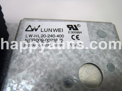 NCR PRODUCT HEATER ASSEMBLY 240V - 400W PN: 009-0023875, 90023875, 0090023875 Power Supplies image