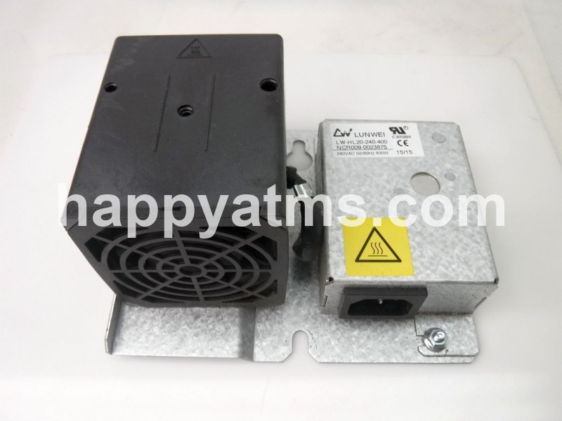 NCR PRODUCT HEATER ASSEMBLY 240V - 400W PN: 009-0023875, 90023875, 0090023875 Power Supplies image