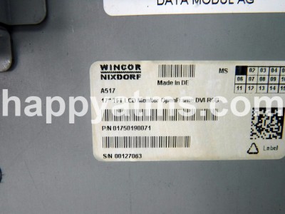 Wincor Nixdorf 17" TFT LCD Monitor Open Frame II PN: 01750190071, 1750190071 Displays image