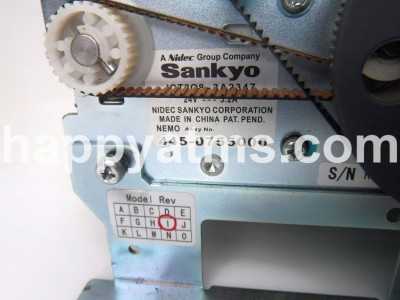 NCR UIMCRW TRACK 3 R/W READ WRITE HICO SMART WITH STD SHUTTER PN: 445-0755000, 4450755000 Card Readers image