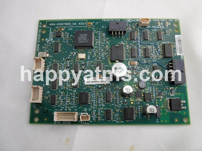 NCR PCB FROM SCPM STACKING BIN PN: 484-0098874, 4840098874