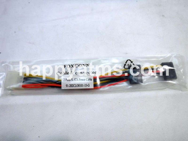 NEW Other FOXCONN 2 PORTS S-ATA POWER CABLE PN: 91-202CLO0101-15-G, 91202CLO010115G