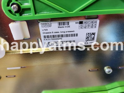 AS NEW Diebold Nixdorf chassis 4 cass. long preassd. (RM3) PN: 1750234240, 1750234240