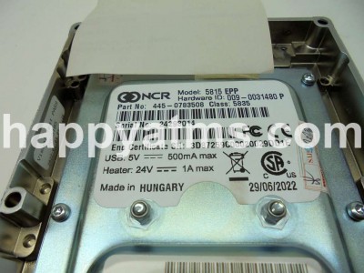 NCR EPP-4 S INTERNATIONAL KEYBOARD PN: 4450783508, 445-0783508 PN: 445-0783508, 4450783508