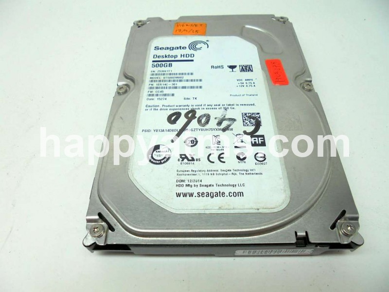 Seagate Desktop HDD 500GB ST500DM002 PN: 1ER14C301