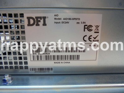 Diebold PRCSR, BASE, CI5, 2.7 GHZ, 4GB, 15 IN, STD PN: 49247848202A, 49-247848202A