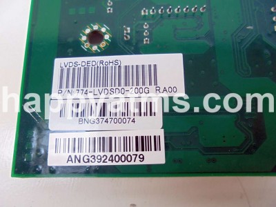 Diebold LVDS-DED (RoHS) PN: 774-LVDSD0-200G, 774LVDSD0200G