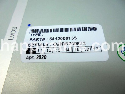 Hyosung LCD DISPLAY PN: S5412000155, 5412000155
