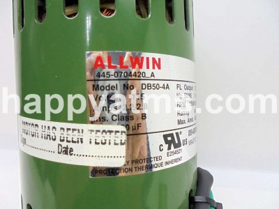 NCR ALLWIN MOTOR DB50-4A 125W PN: 445-0704420A, 4450704420A