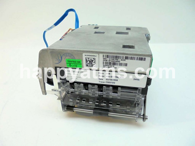NCR DVM STANDARD PN: 484-0106768, 4840106768