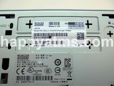 Wincor Nixdorf SWAP-PC 5G(L1) i5-4570 ProCash TPMen PN: 01750267854, 1750267854