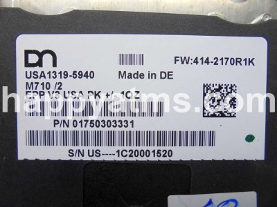 Wincor Nixdorf M710/2 EPP V8 USA PK PN: 01750303331, 1750303331