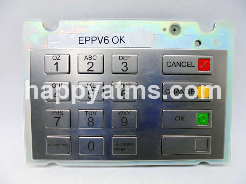 Wincor Nixdorf Keyboard V6 EPP USA Wells Fargo CES PN: 01750173662, 1750173662